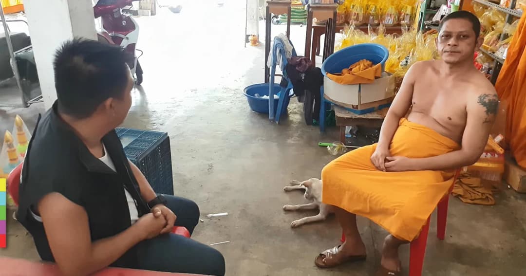 รวบ ‘หลวงพี่’ ขยันรับกิจนิมนต์ หาปัจจัยซื้อยาบ้า