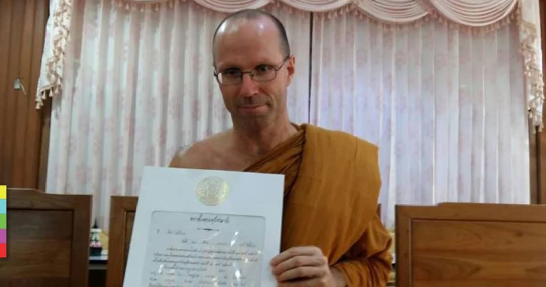 พระเยอรมันเจ้าอาวาสวัดป่าฯ สอบผ่านพระอุปัชฌาย์รูปแรก