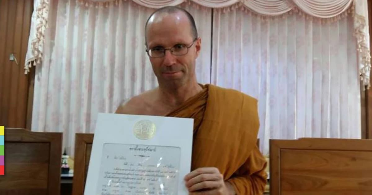 พระเยอรมันเจ้าอาวาสวัดป่าฯ สอบผ่านพระอุปัชฌาย์รูปแรก