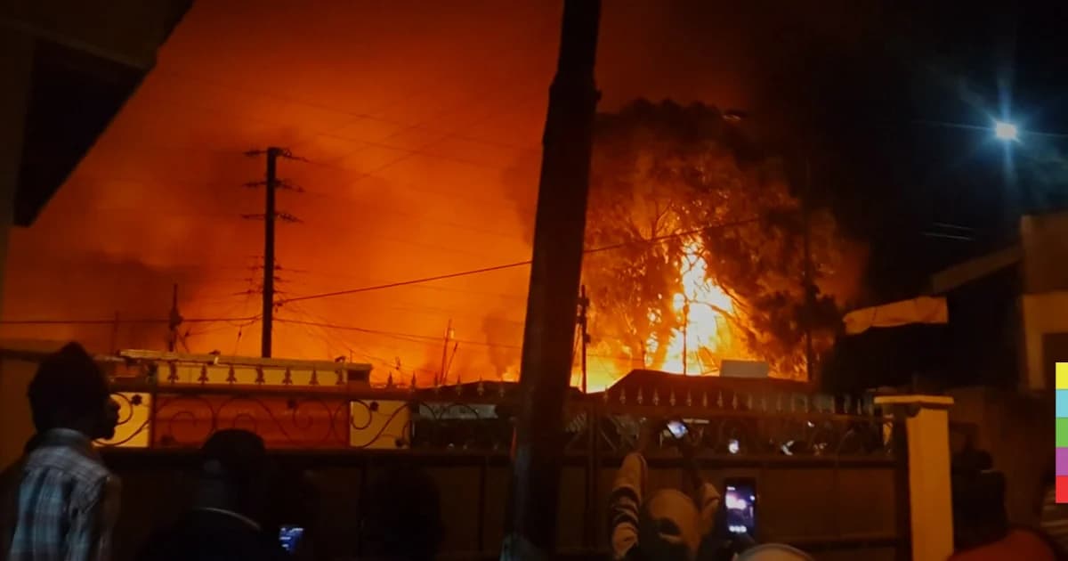 ไฟไหม้ชุมชนแออัดในเคนยา ดับ 4 ราย