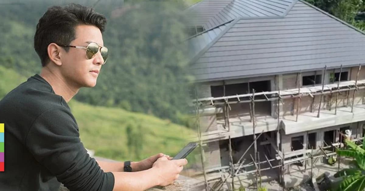 กัน นภัทร บินโดรนตรวจงานบ้านหลังใหม่ ความภูมิใจที่น่าเอาเป็นแบบอย่าง