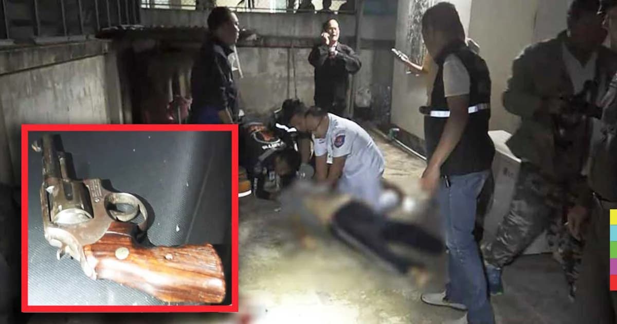 ตำรวจรถไฟ ยิงเพื่อนตำรวจ ดับคาวงเหล้า 2 ศพ ก่อนถูกรวบทันควัน