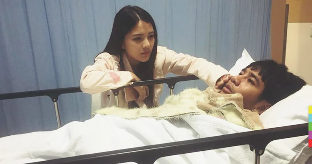 “ก้อง ห้วยไร่” ไข้สูงกะทันหัน ติดเชื้อในกระแสเลือด “เบลล์” แฟนสาวดูแลไม่ห่าง