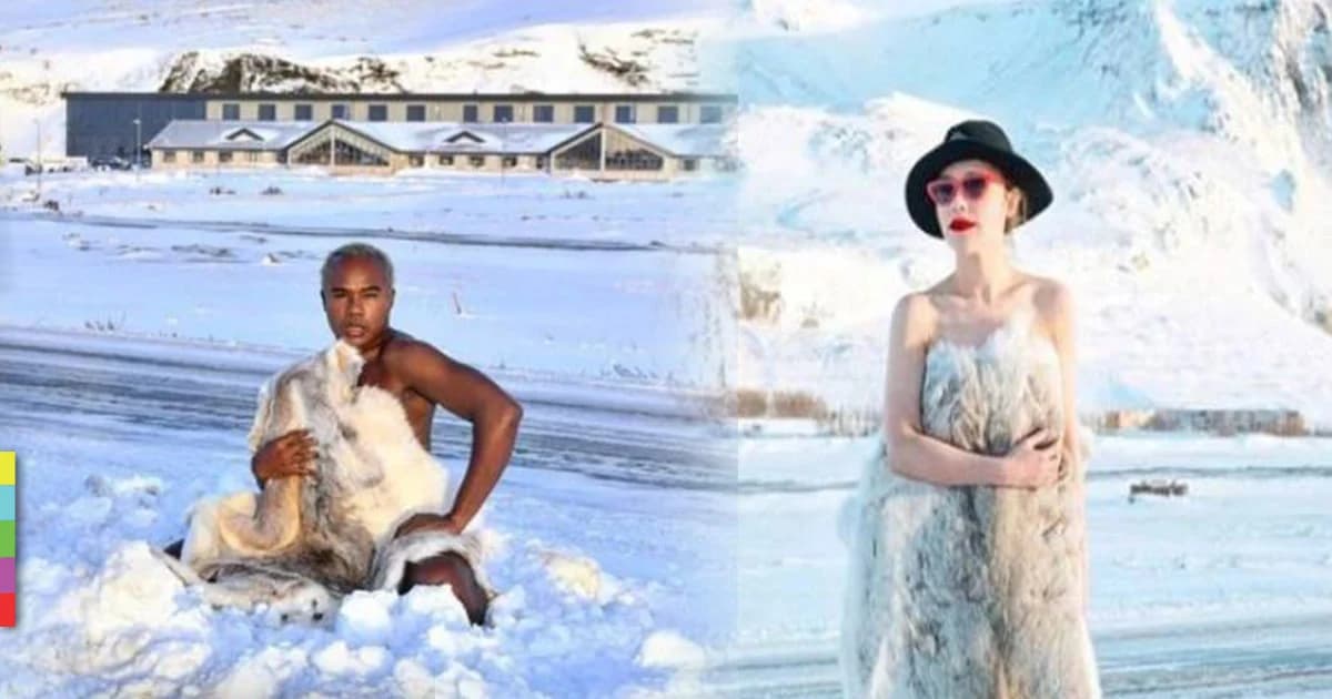 หิมะละลาย ! รัศมีแข ปะทะ ต้นหอม โพสต์ท่าแซ่บทะลุขั้วโลกเหนือ ชนิดไม่มีใครยอมใคร