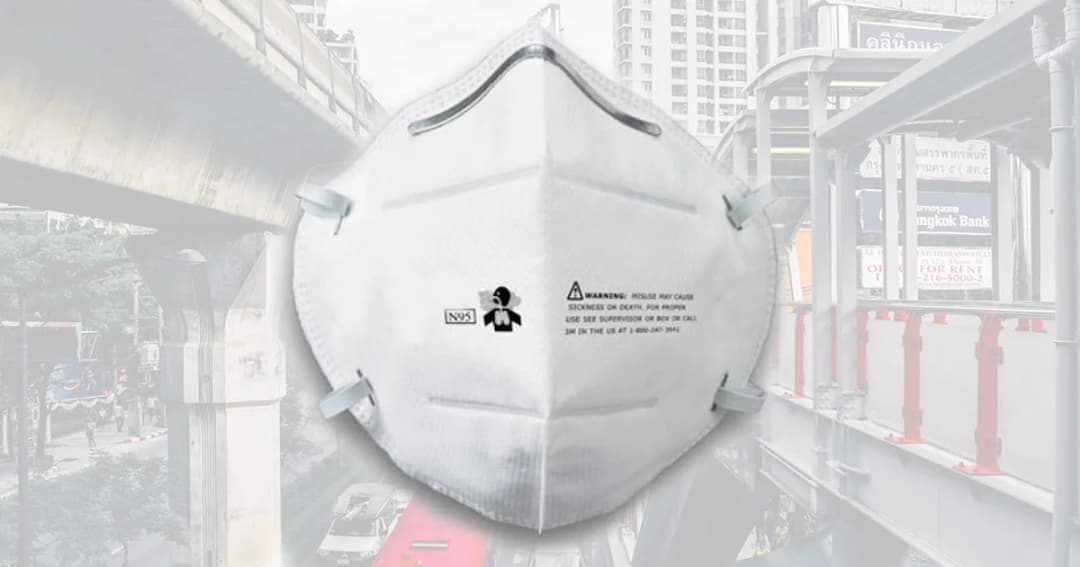 ฝุ่น PM 2.5 “หน้ากากอนามัยธรรมดา” เอาไม่อยู่
