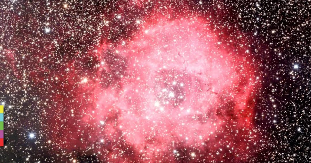 สถาบันวิจัยดาราศาสตร์ฯ เผยภาพดอกกุหลาบแห่งเอกภพ ส่งมอบความรัก วันวาเลนไทน์