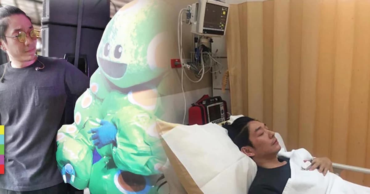 หน้ากากหนอนชาเขียว “บอย พีชเมกเกอร์” โหมงานจนไข้ขึ้น!