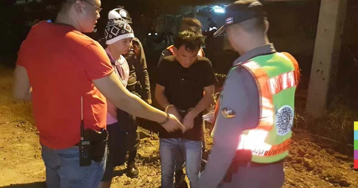 รถพ่วง 18 ล้อ ขับฝ่านด่านตร. คลั่งเพิ่งซัดยาบ้าไป 10 เม็ด