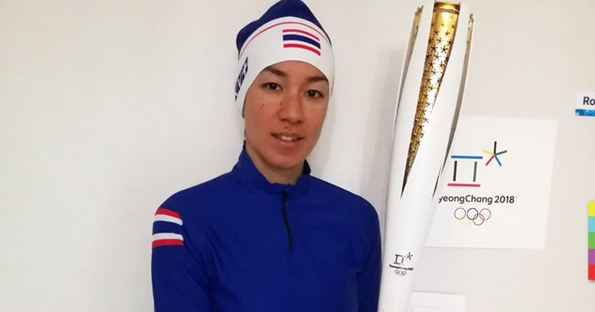 ร่วมส่งแรงเชียร์ ! “คาเรน จันเหลือง” แข่งสกี ฟรีสไตล์ 10 กม.