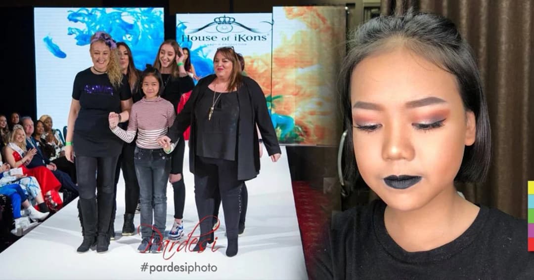 สุดยอดเด็กไทย ! “น้องแพร” หนูน้อยสอนแต่งหน้า สู่แฟชั่นระดับโลกที่ลอนดอน