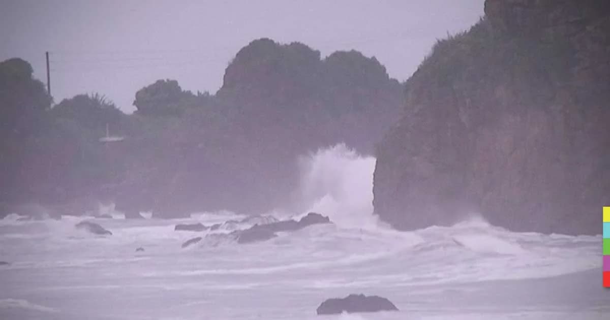 ไซโคลนกีตาถล่มนิวซีแลนด์ ไม่เสียหายหนักมากตามที่คาด