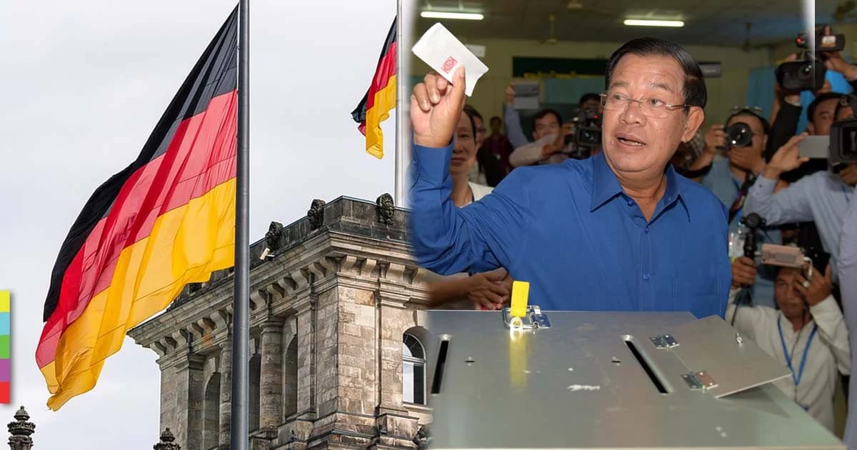 เยอรมนี ระงับออกวีซ่า “ฮุนเซน” ตอบโต้รัฐบาลกัมพูชาปราบปรามฝ่ายค้าน