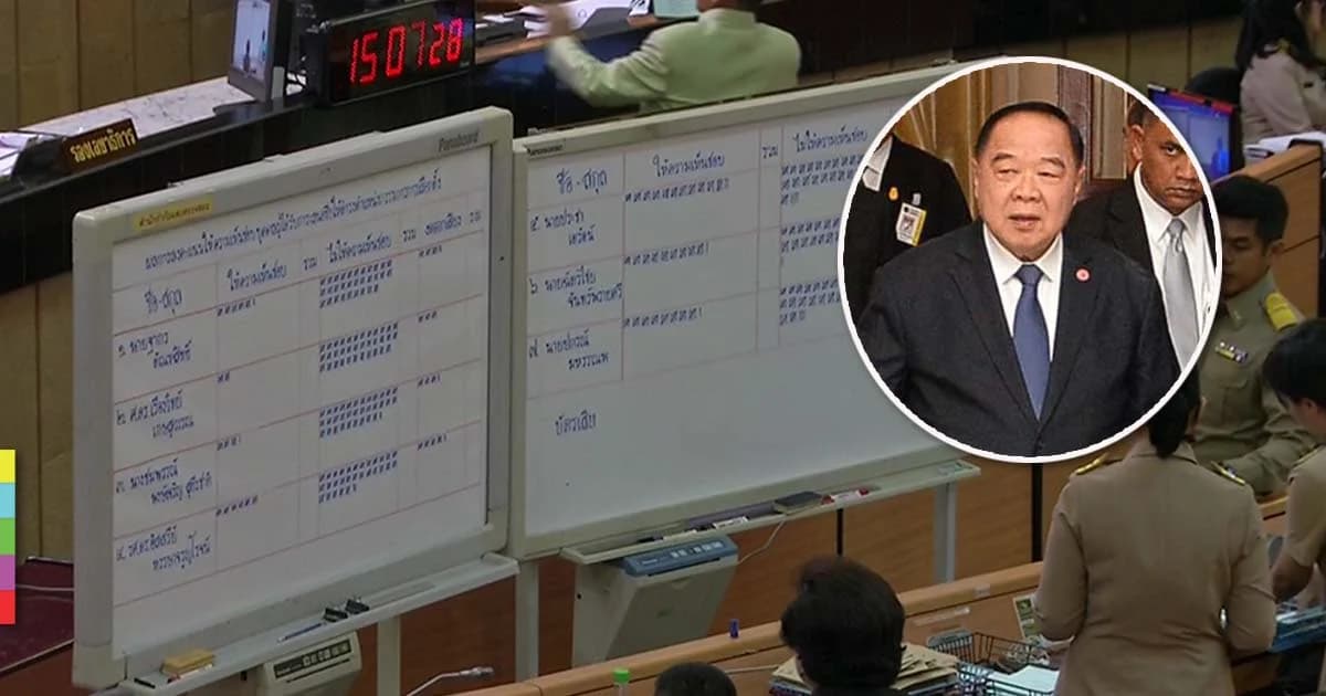 “ประวิตร” ปฏิเสธ คสช.มีใบสั่งให้สนช. คว่ำว่าที่ “7 กกต.”