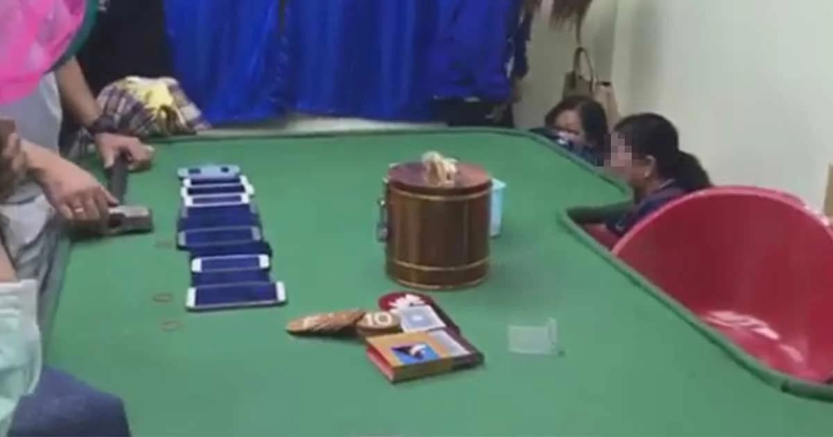 รวบผีพนัน 34 คน คาบ่อน ‘นวย ดอนเมือง’