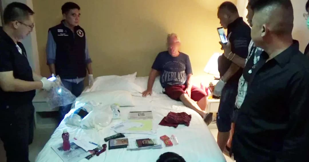 รวบ ‘เฒ่าเนเธอร์แลนด์’ ค้ากาม ด.ช. คาโรงแรมเมืองพัทยา