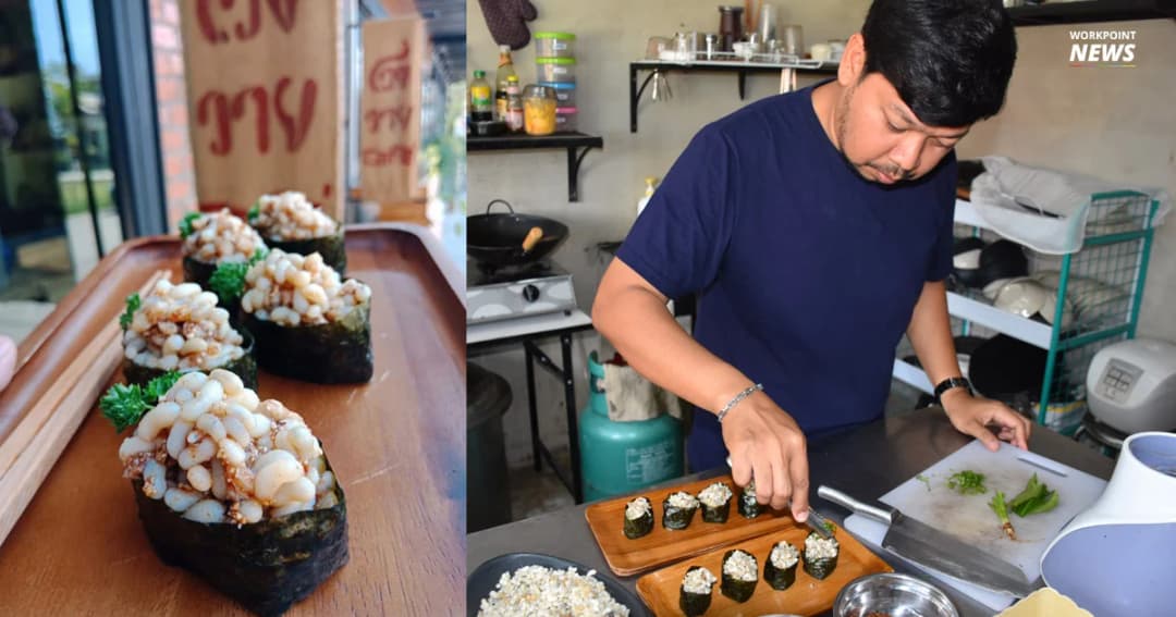 “ซูชิไข่มดแดง” ร้านโวยวายคาเฟ่ ขายดีต้องสั่งจองล่วงหน้า