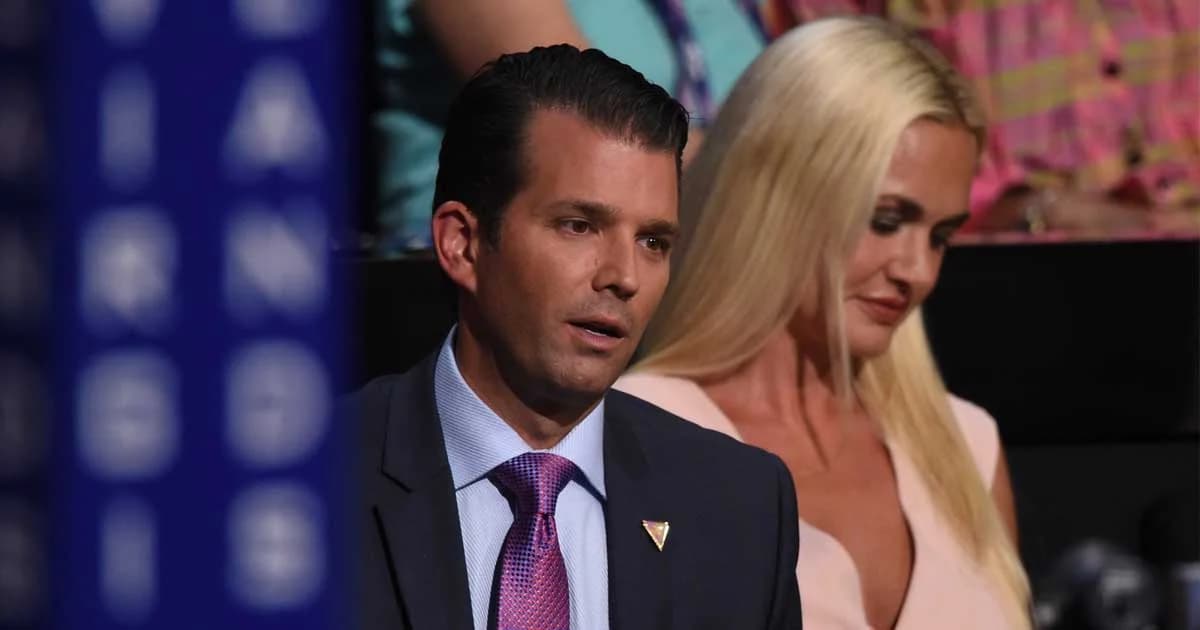 ลูกชาย ปธน.ทรัมป์ หย่าขาดเมียแล้ว หลังแต่งงานมา 12 ปี มีลูกด้วยกัน 5 คน