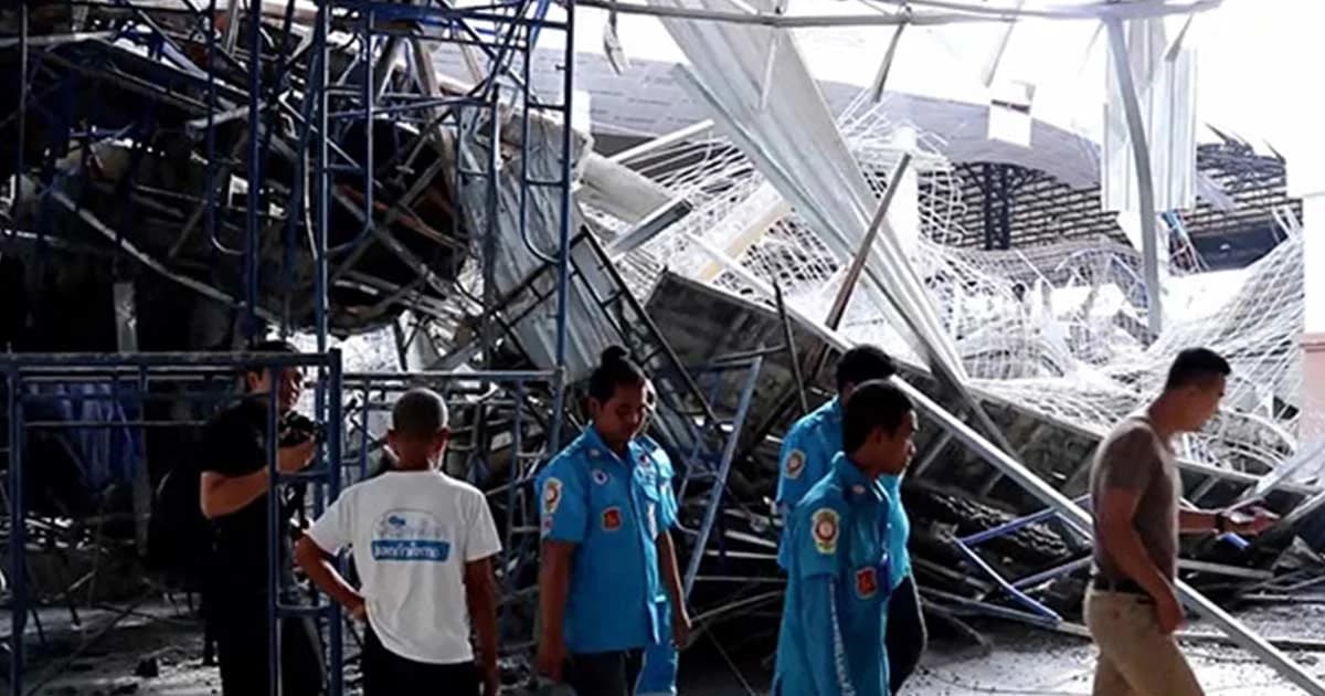 ประกาศเขตภัยพิบัติฉุกเฉินอาคารถล่ม จ.ตราด