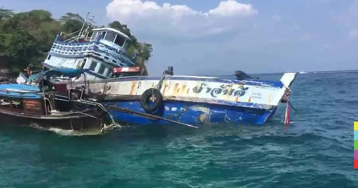 เจ็บหนัก ! แนวปะการังเสียหายจากเรือขยะครูด กว่า 100 ตร.ม.