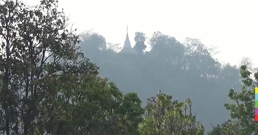 ไฟป่าโหมหลายอำเภอ ลามดอยพระบาท เมืองลำปาง