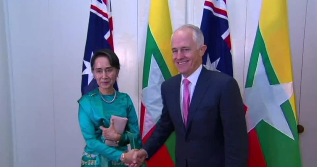 ผู้นำออสเตรเลียเตรียมหารือกับ “ออง ซาน ซู จี”