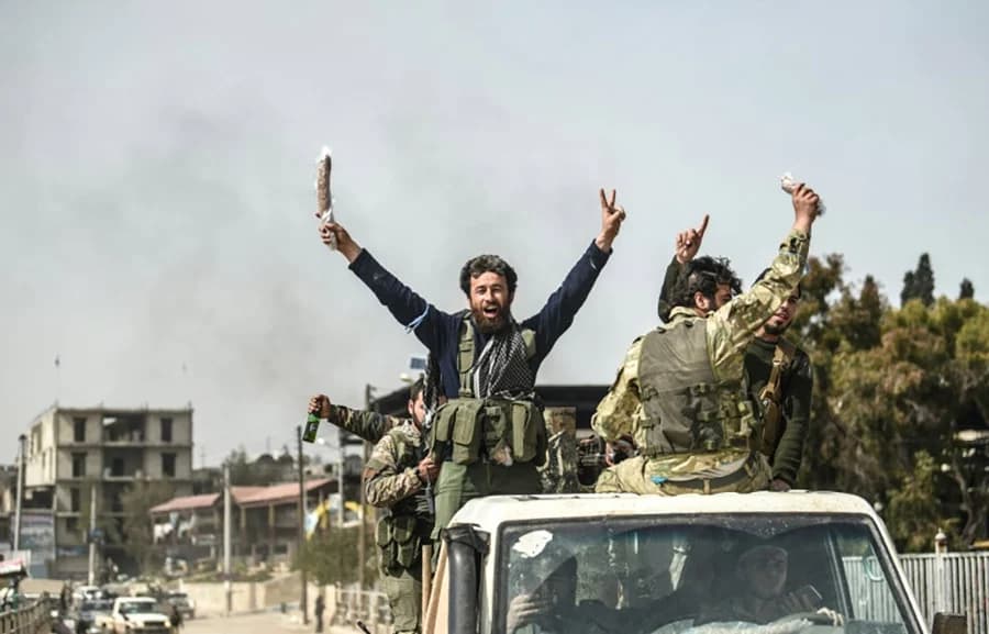 กองทัพตุรกีบุกยึดเมืองเอฟรินในซีเรีย