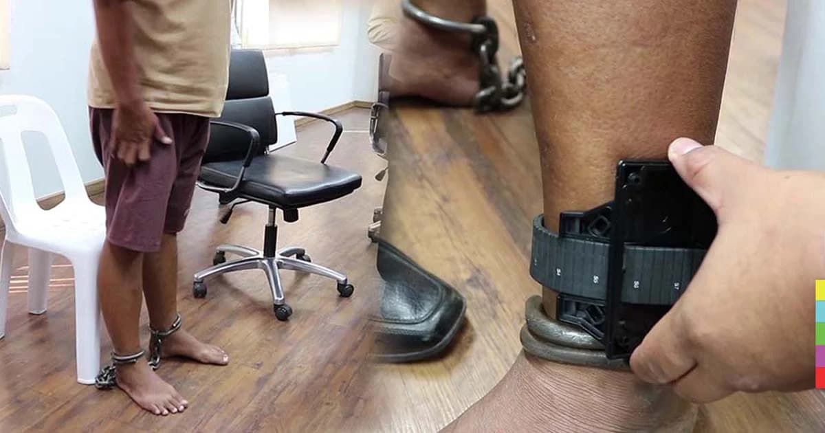 นักโทษคดีอาญารายแรก ปล่อยตัวชั่วคราว ติด EM