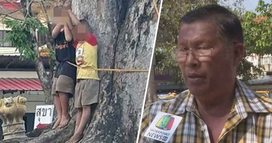 ชาย “ขึงต้นไม้ – ตีเด็ก ขโมยเงิน 200” เผย อยากสั่งสอน ต้องการให้เด็กได้ดี