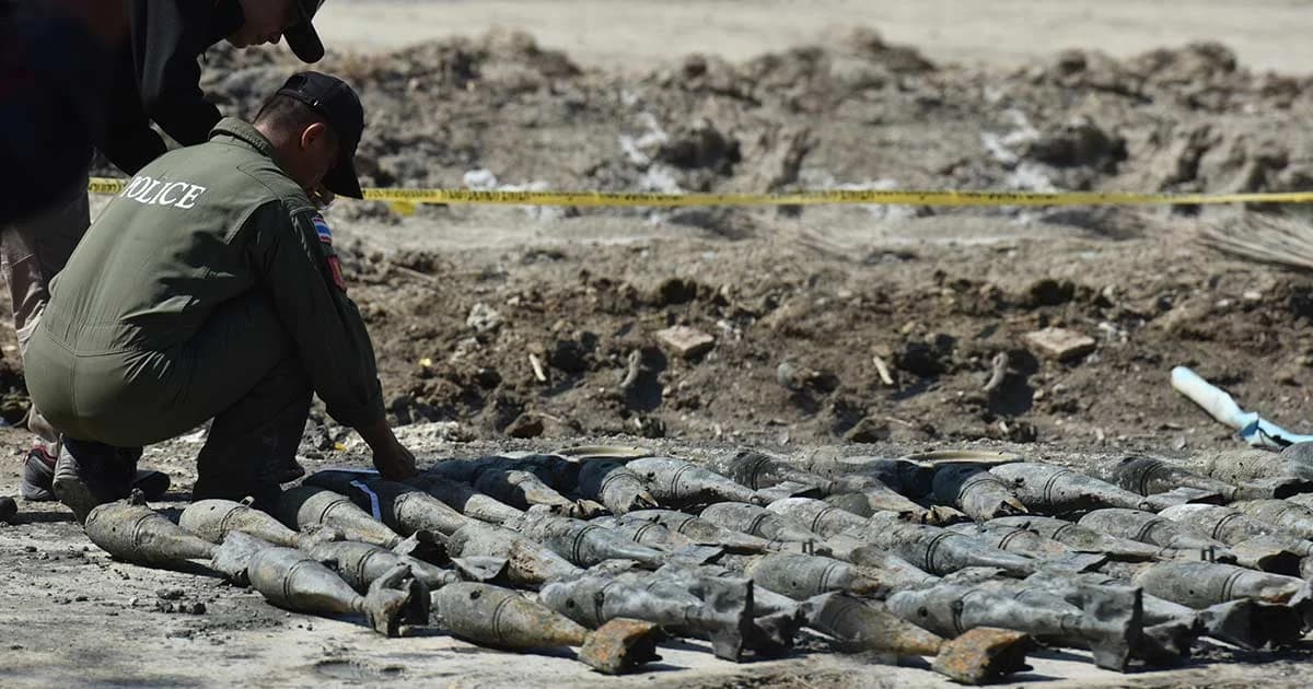 ทอ. ยันระเบิด BDU 33 ไม่ใช่ของทัพฟ้า ระบุระเบิดเก่าไม่เป็นอันตราย