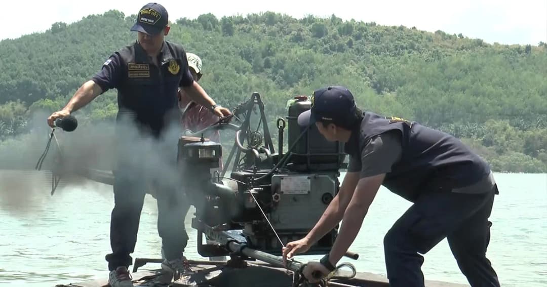 ตรวจจับ ‘เรือหางยาว’ ไทย-เมียนมา เสียงดังเกินมาตรฐาน