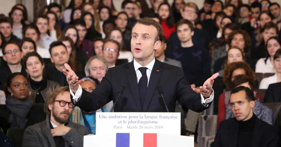 “มาครง” ทุ่มงบมหาศาล หวัง “ภาษาฝรั่งเศส” เป็นภาษาหลักของโลก