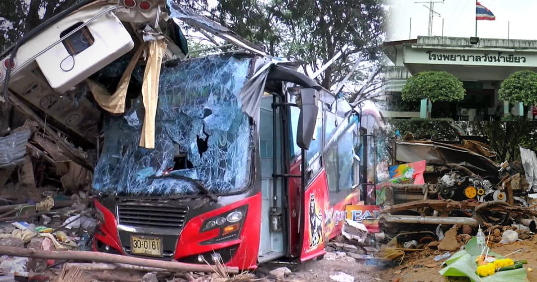 ผู้ว่าฯโคราช สั่งตั้งวอร์รูมช่วยเหลือญาติ18 เหยื่อบัสมรณะทยอยรับศพ