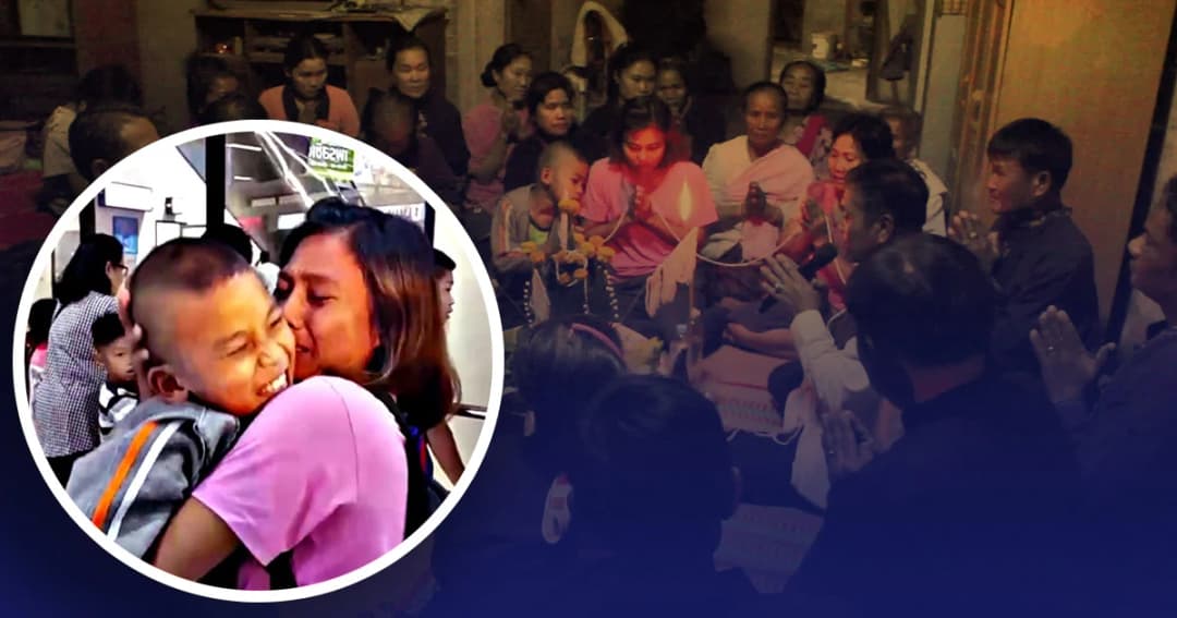 จัดพิธีบายศรีสู่ขวัญ ต้อนรับ ‘แม่น้องมิวสิค’ กลับบ้าน