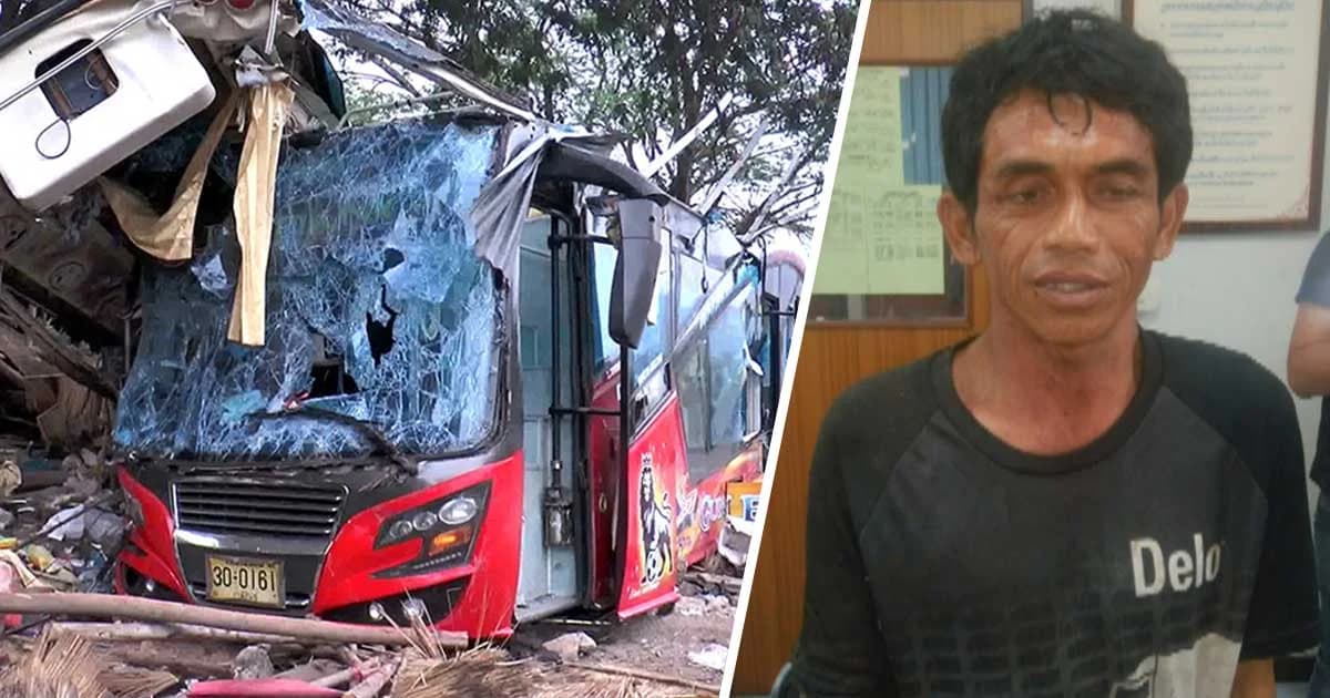 โชเฟอร์ทัวร์มรณะ สารภาพเสพยาบ้า อ้างเบรกแตกหลบรถขวาง แต่หนีเข้าป่า 20 ชม.