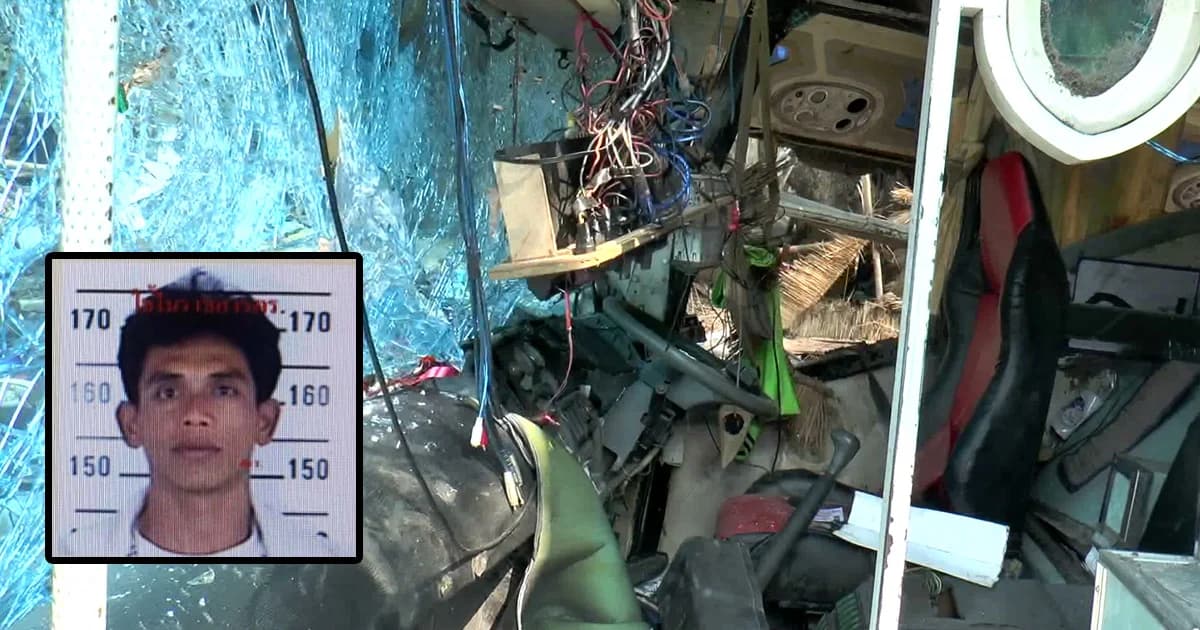 ยิ่งสาวยิ่งเจอ ! คนขับรถทัวร์มรณะ 18 ศพ พบคดียาเสพติดเพียบ