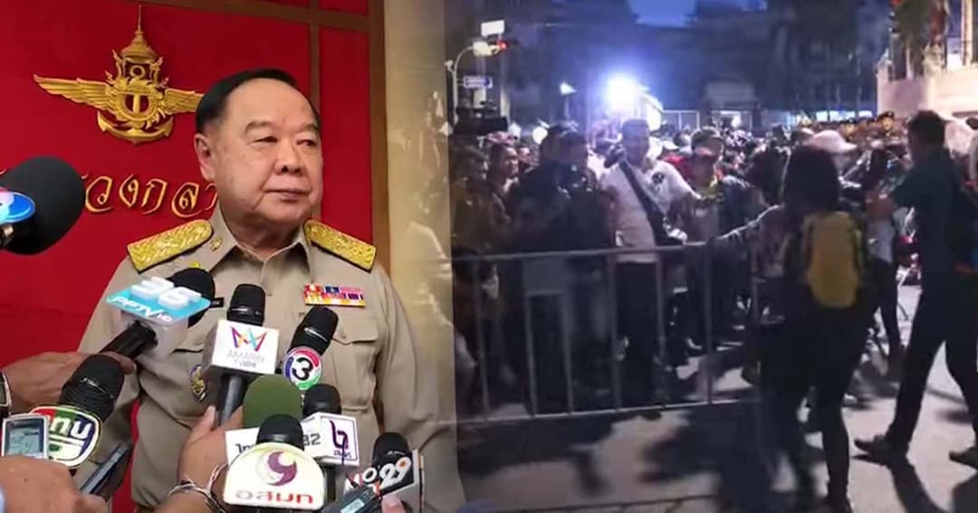 “บิ๊กป้อม” สวนกลุ่มคนอยากเลือกตั้ง “อย่างนี้ก็กวนน่ะสิ” เมินม็อบขู่มา 5 พ.ค.