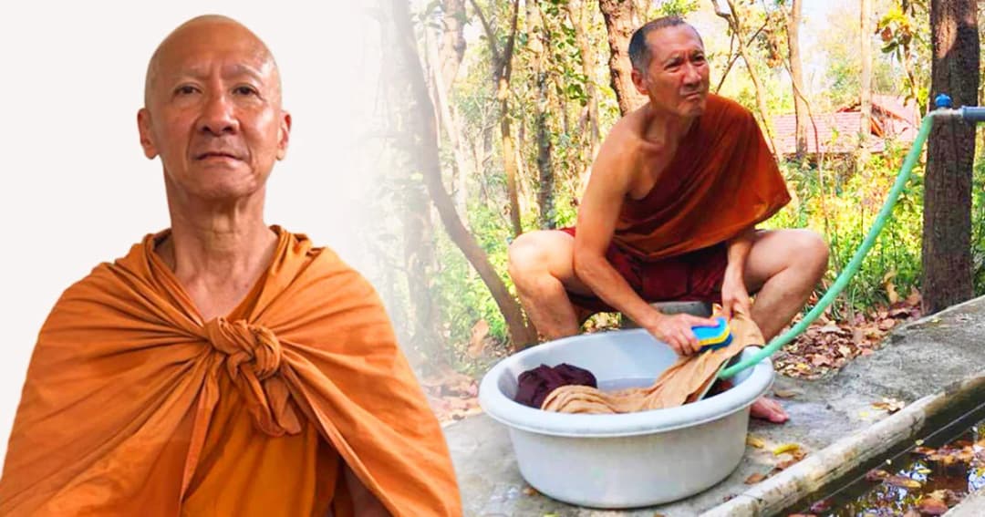 ประดิษฐ์ ภัทรประสิทธิ์ อดีตรัฐมนตรี หันหน้าเข้าหาธรรมะ บวชเป็นพระ ในวัดทุรกันดาร