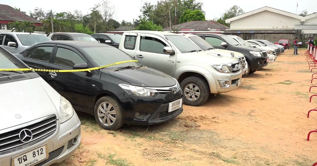 ตร.ยึดรถ 46 คัน ซุกโกดังขอนแก่น พบหนีไฟแนนซ์-จำนำ