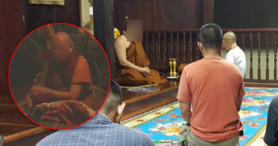 จับสึกเจ้าอาวาสเสพยาบ้า ดื่มเหล้าขาว ดูหนังโป๊ จนท.เตรียมพาเข้าบำบัด