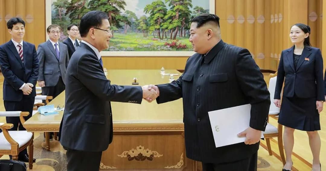 ผู้นำสองเกาหลี เตรียมพบกันปลายเดือนเมษายน