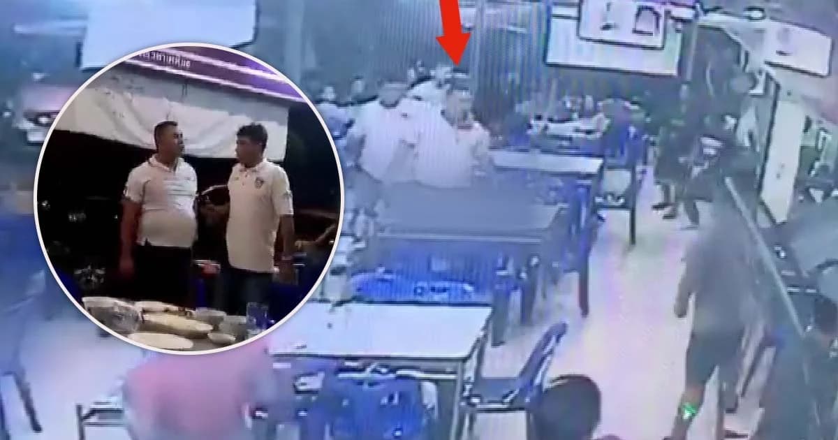 เด้ง! ตำรวจตม. เมากร่างกินไม่จ่าย ทะเลาะพนักงานร้านอาหารฉะเชิงเทรา