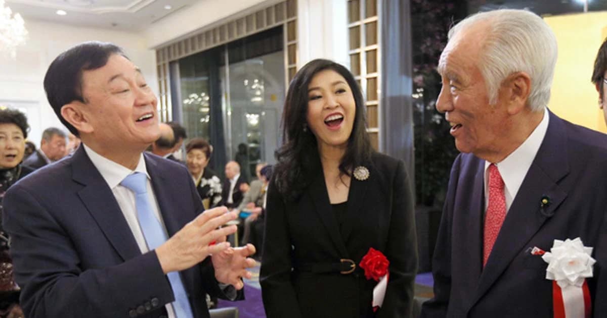 ทักษิณควงยิ่งลักษณ์ ออกสื่อที่ญี่ปุ่น หวังไทยมีเลือกตั้งเร็วๆ นี้