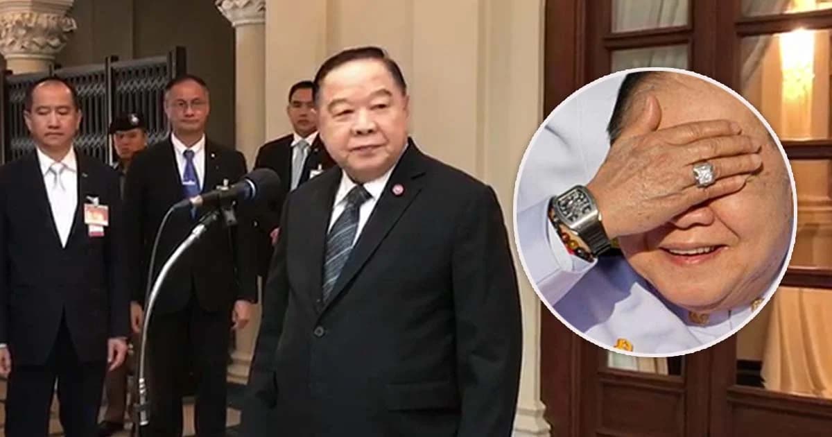 ประวิตร ยืนยัน นาฬิกาหรู 22 เรือนของเพื่อน ชี้แจงแล้ว “ไม่มีอะไร”