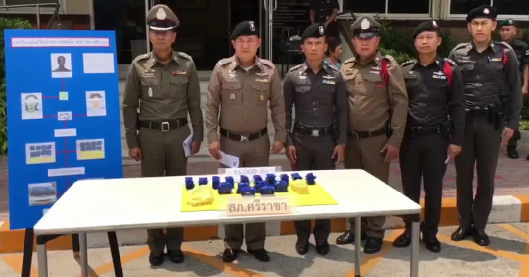 รวบ 2 หนุ่มค้ายาบ้า ยึดกว่าหมื่นเม็ด ซัดนักโทษโคราชสั่งการ