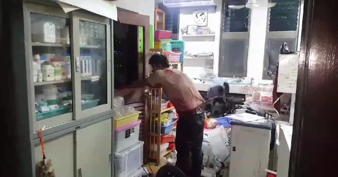 หนุ่มคลั่ง! บุกทุบทำลายของในสถาบันวิทยาศาสตร์ทางทะเลบางแสน
