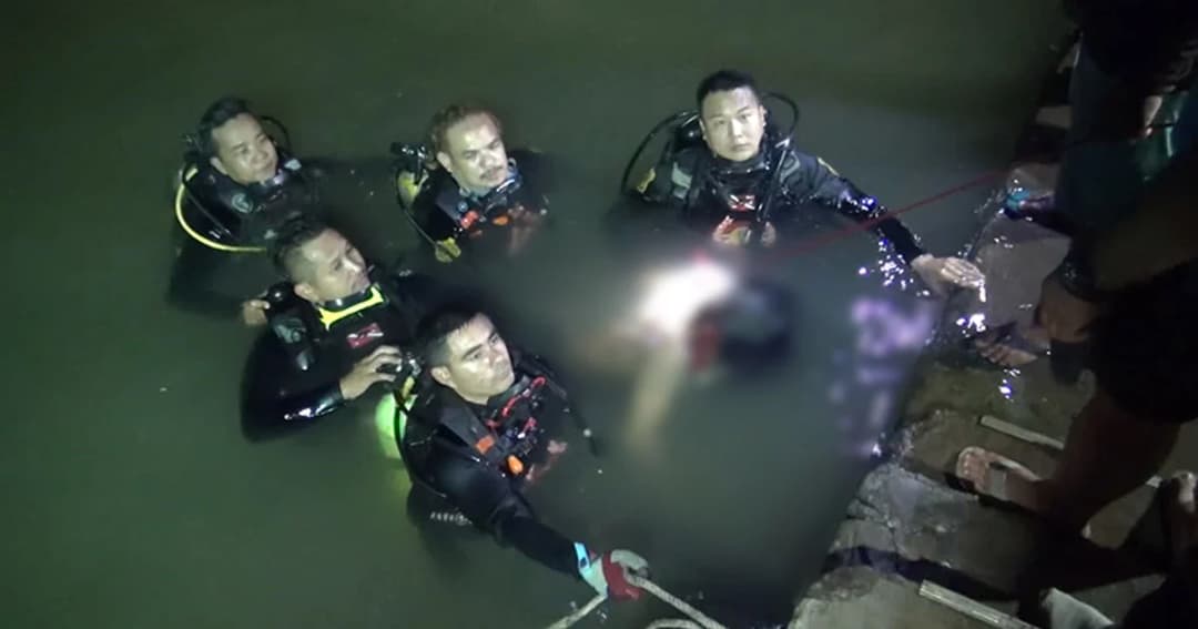 หนุ่มกัมพูชาจมน้ำดับ หลังกระโดดลงว่ายน้ำเจ้าพระยา