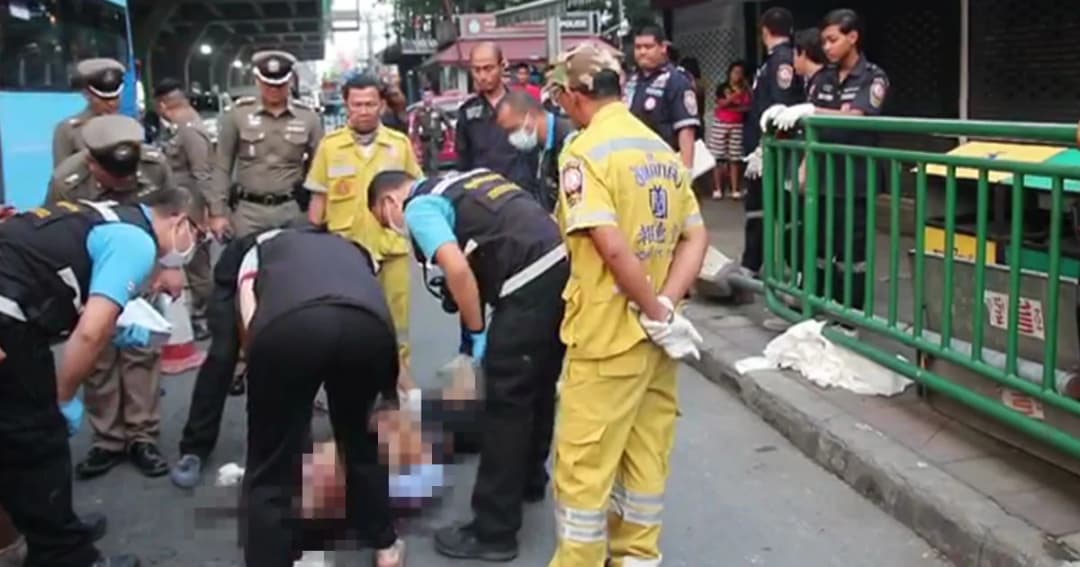 หนุ่มโหด ! แทงแท็กซี่ดับ หน้าตลาดยิ่งเจริญ