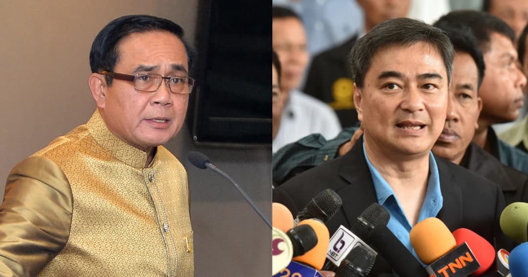 นายกฯ เตือน ‘อภิสิทธิ์’ ระวังคำพูด หลังไล่คนสนับสนุน ‘ประยุทธ์’ ไปอยู่พรรคอื่น