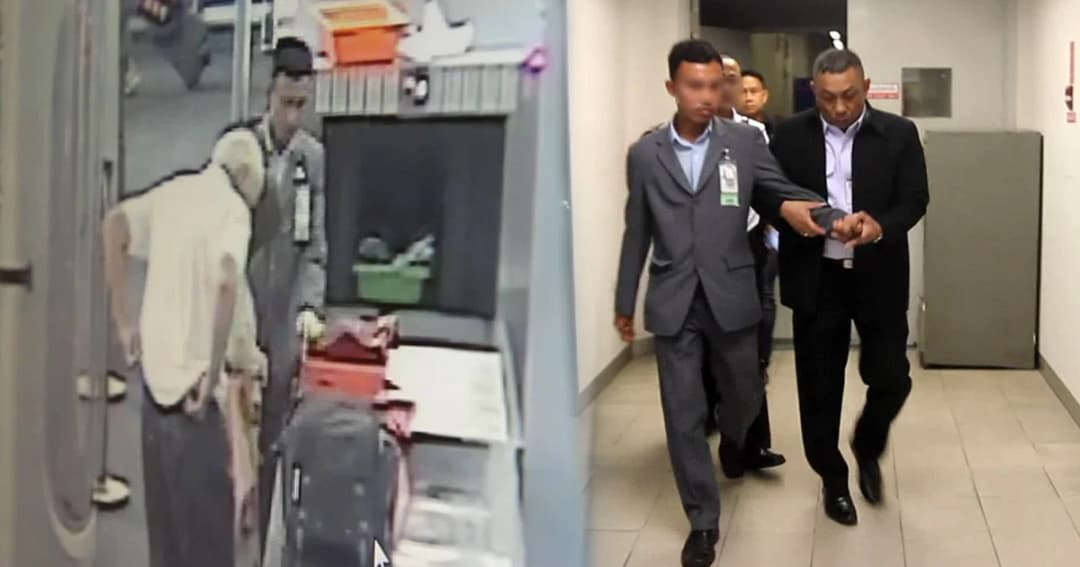 รวบรปภ.แสบ ฉกเงินผู้โดยสารต่างชาติขณะผ่านเครื่องเอกซเรย์