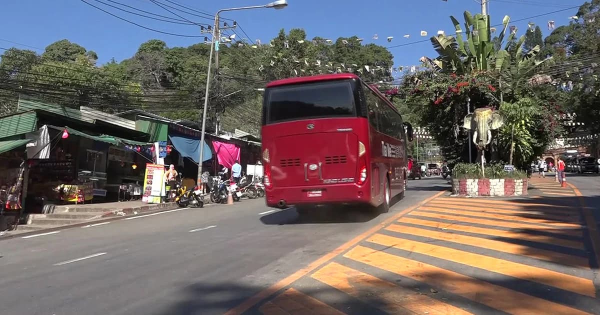 เชียงใหม่สั่งห้ามบัสขึ้น 4 ดอยท่องเที่ยว ป้องกันซ้ำรอยอุบัติเหตุ